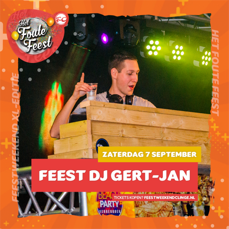 Feest DJ Gert-Jan